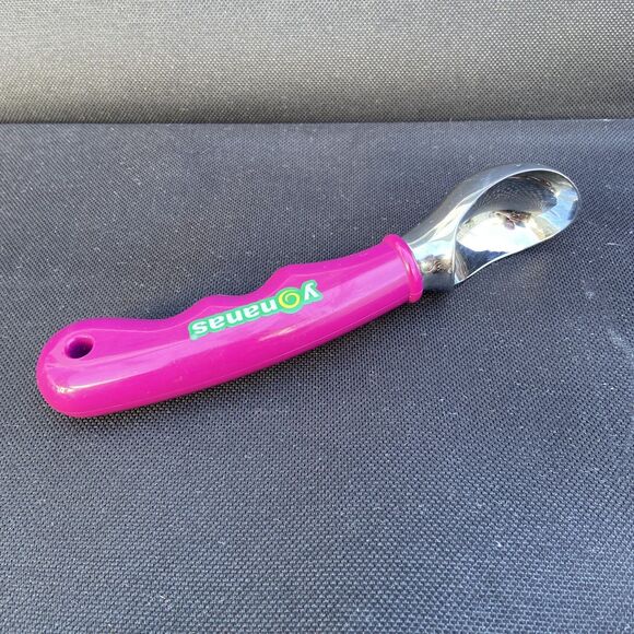 Authentic Yonanas Ice Cream Frozen Yogurt Scoop Ergonomic Grip, Purple Handle - Picture 4 of 4